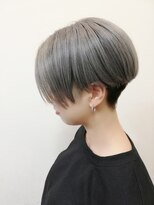 デコヘアー(DECO HAIR) ハンサムショートシルバーアッシュ