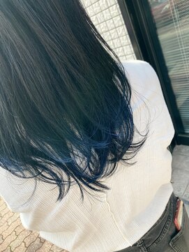 ダニーコウベ(Danny kobe) 裾カラーブルー