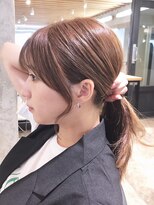 アルバム 渋谷パルコ(ALBUM) ナチュラルミディアム_グレージュカラーボブウルフ_ba411562