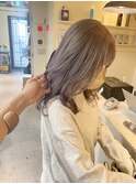 【恵比寿ro-ro】ハイトーングラデ×ラベンダーグレージュ