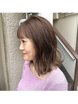 アルマヘアー(Alma hair by murasaki)&nbsp;◎明るめベージュのミディアム◎