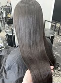 #黒髪#小顔#クラゲヘアー#オリーブグレー#ココアベージュ#美髪