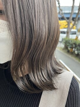 フェリア ファム 桃山台(FERIA fam) くびれミディアム/グレージュカラー