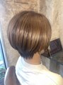 エンジェル 川越(Angel) ショートスタイルも酸熱カラートリートメントで、まとまる髪に♪