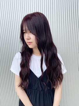 ヘアステーションフラット(HAIR STATION FLAT) 日韓ベリーピンクカラー