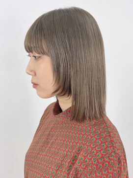 アイティーバイアルバム 松戸店(IT by ALBUM) ミルクティーベージュ_マチルダボブピンクベージュ_ba462391