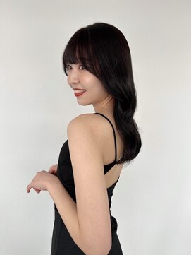 ボタン ハカタ(VOTAN hakata) 【柿本真優】韓国ヘア×暗髪ヘアで上品に☆