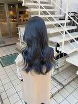 アソビセカンド 原宿(ASOBI 2nd)&nbsp;前髪/マチルダボブ/ピンクベージュ/インナーグレージュ/ブルー