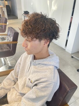 ザコーストバイネオリーブ 辻堂店(The coast by neolive) 波巻きスパイラルパーマメンズマッシュ