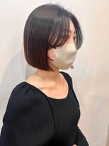 ラフ フロム ガーデン(Laf from GARDEN)&nbsp;切りっぱなしボブ/美髪のススメ/韓国風/似合わせカット