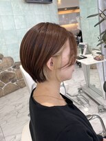 ハーツヘアーズ 五日市店(HEARTS hair's)&nbsp;インナーカラー、丸みショート