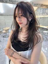 サイン 渋谷(SIGN)&nbsp;ザクザクレイヤーカット巻き方簡単ロング韓国アイドル表参道渋谷