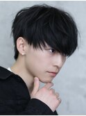 前下がり刈り上げマッシュ【ダークアッシュ】ナチュラルセット