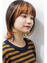 ヌードカラー(NUDE COLOR)&nbsp;『NUDE COLOR』インナーカラーオレンジ