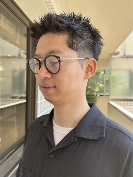 ファイブシーン アオヤマ(5SCENE AOYAMA) ベリショスパイキーショートべリーショートアップバングメンズ