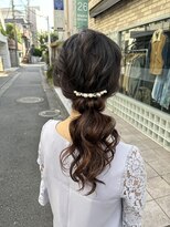 アッシュ 下北沢店(Ash)&nbsp;ポニーテールヘアアレンジ