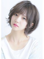 ★大人可愛いショート小顔愛されネビージュカラー★30代40代50代