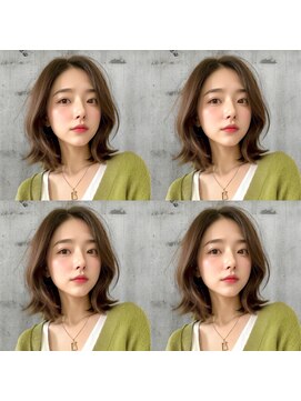 ウィールール 栄町店(WE RULE) 韓国風ミディボブ