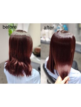【24時まで営業/23時最終カット受付】一人一人の髪質に合わせた施術で、大人女性の魅力を引き出す♪