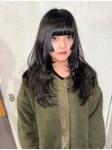 【諒】レイヤーカットロング姫カット姫ウルフフェイスレイヤー
