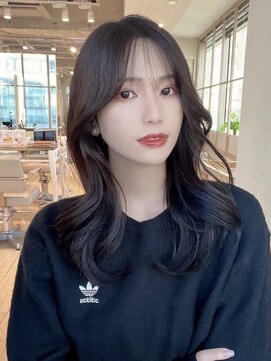 アフロート ディル(AFLOAT D'L) 韓国ヘア2wayバング似合わせカットフェミニンロング前髪