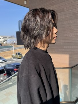 ウシワカマルエムティードット 富士宮店(USHIWAKAMARU MT.) メンズボブパーマ