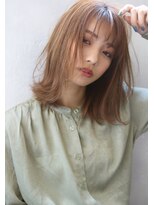 ロゼ 甲子園口(Rose)&nbsp;【ROSE】レイヤーカット＿ベージュカラー＿前髪