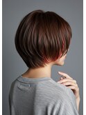 ショートボブ　インナーカラー[北千住]