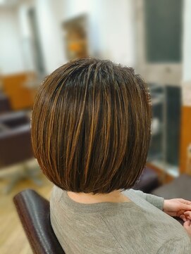 松本平太郎美容室 立川店 【立川 　ハイライトショート　30代40代50代】