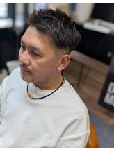 ザ リッチデイ バーバー(The Richday barber) スパイキーフェードツーブロック