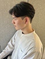 ニアウ 太田店(Niau)&nbsp;メンズナチュラルセンターパートニュアンスパーマ毛流れパーマ