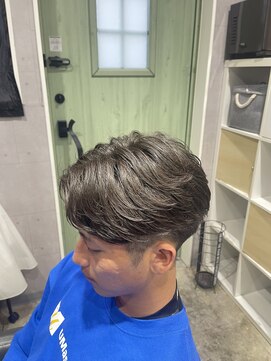 ミオ(Mio) 滋賀/南草津/メンズ美容室/波巻きツイストスパイラルパーマ