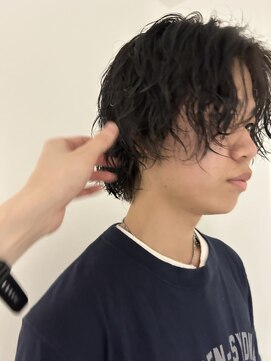 メゾンアクア 表参道(Maison ACQUA) =メンズボブパーマ/メンズボブ/フェザーパーマ／MEN’S HAIR