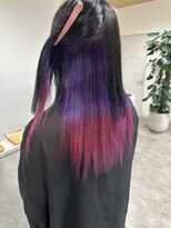 ビスポーク(BESPOKE)&nbsp;インナーカラー/バイオレット+ピンク