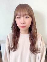 ラファンジュ ヘアー(Rohange hair) 透明感カラー/フォギーベージュ/ロングレイヤー