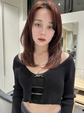 ミンクス ギンザ セントラル(MINX ginza central) 【MINX】似合わせフェミニンロングレイヤー_銀座/髪質改善