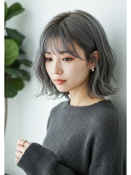 フルショウ 栄店(FURUSHO) ホワイトブロンド/アッシュブロンド/エアタッチバレイヤージュ