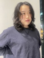 エアー 青山(AIR) レイヤーカット/パーマスタイル