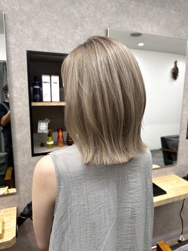 デザインカラー/フェイスフレーミング/暗めカラー［稲毛］