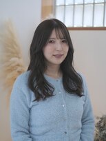 スイ(sui)&nbsp;【sui hair studio 富塚町】柔らかブルーグレージュ