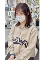 クレア(CREA)&nbsp;20代30代レイヤースタイルピンクブラウンカラー