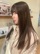 フラミンゴバイカーニバル 江古田(Flamingo by carnival)&nbsp;ココアブラウン/ブリーチなしダブルカラー/赤み消し/江古田