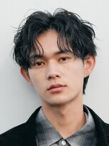 フィフス 札幌大通(fifth)&nbsp;札幌シャドウパーマ弱めラウンドマッシュメンズヘアメンズパーマ