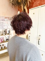 ジール(zeal)&nbsp;着物ヘア/大人ガーリー/ダークアッシュ/似合わせカット