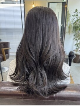 コート 青山(Cote) 美髪グレージュカラー髪質改善くびれヘアミディアムレイヤー