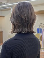 パークレーン アイス イヴェン(park lane ICI yeven) ブリーチなしダブルカラーレイヤーカットボブ縮毛矯正春カラー栄