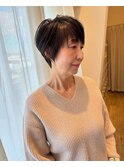 シンプルで綺麗なショートスタイル