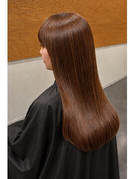 ビーアップヘアー(be:up hair) 大阪狭山市｜縮毛矯正×カラー同日施術