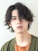 グルーミングサロン バーバー キャッスル 北浦和西口(Grooming salon Barber Castle)&nbsp;カジュアルフェザーパーマメンズショート10代20代30代p1北浦和