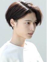 エラン 新宿 新宿三丁目(Elan.)&nbsp;メンズセンターパート耳掛け毛流れナチュラルパーマ